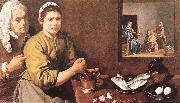 Christ in the House of Mary and Marthe r VELAZQUEZ, Diego Rodriguez de Silva y